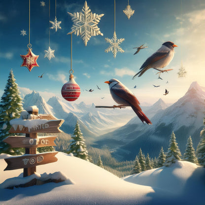 Christmas - Santa's Enchanted Garden: Nature's Little Helpers - 3