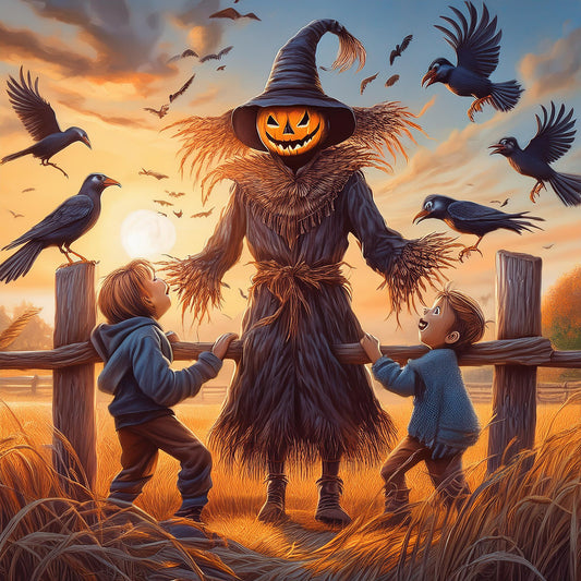 Halloween - Scare-Share: The Scarecrow That's Here to Scare Kids, Not Crows!